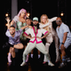 House of LaBeija in the My Chosen Family photoshoot, an upcoming portrait series shot by renowned queer portrait photographer Naima Green in partnership with Facebook. Each community featured in the portrait series represents how chosen families can empower LGBTQ+ young adults to live freely, and to love and be loved in return. (Zenith LaBeija, far left. Jelani LaBeija, third to left.)